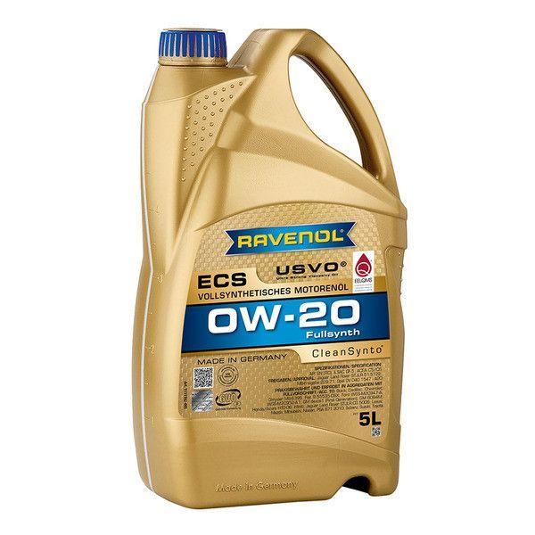 RAVENOL 0W-20 Масло моторное, Синтетическое, 5 л