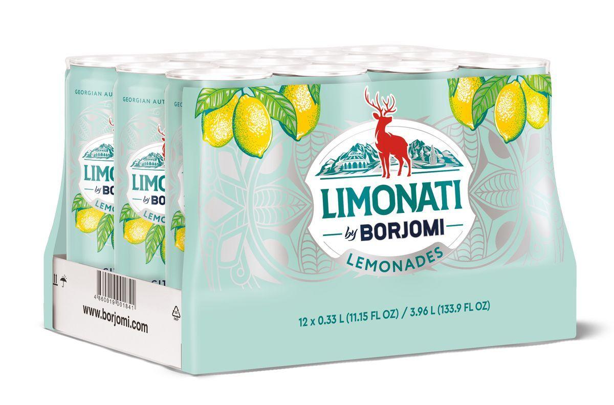 Лимонад Limonati by Borjomi Цитрус, 12 шт х 0,33 л