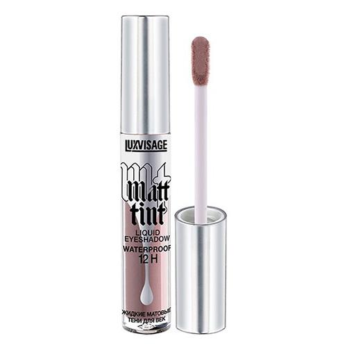 LUXVISAGE Тени для век MATT TINT LIQUID EYESHADOW WATERPROOF 12H жидкие матовые тон 105