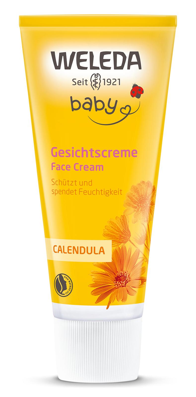 Weleda Крем для лица Baby с календулой 50 мл