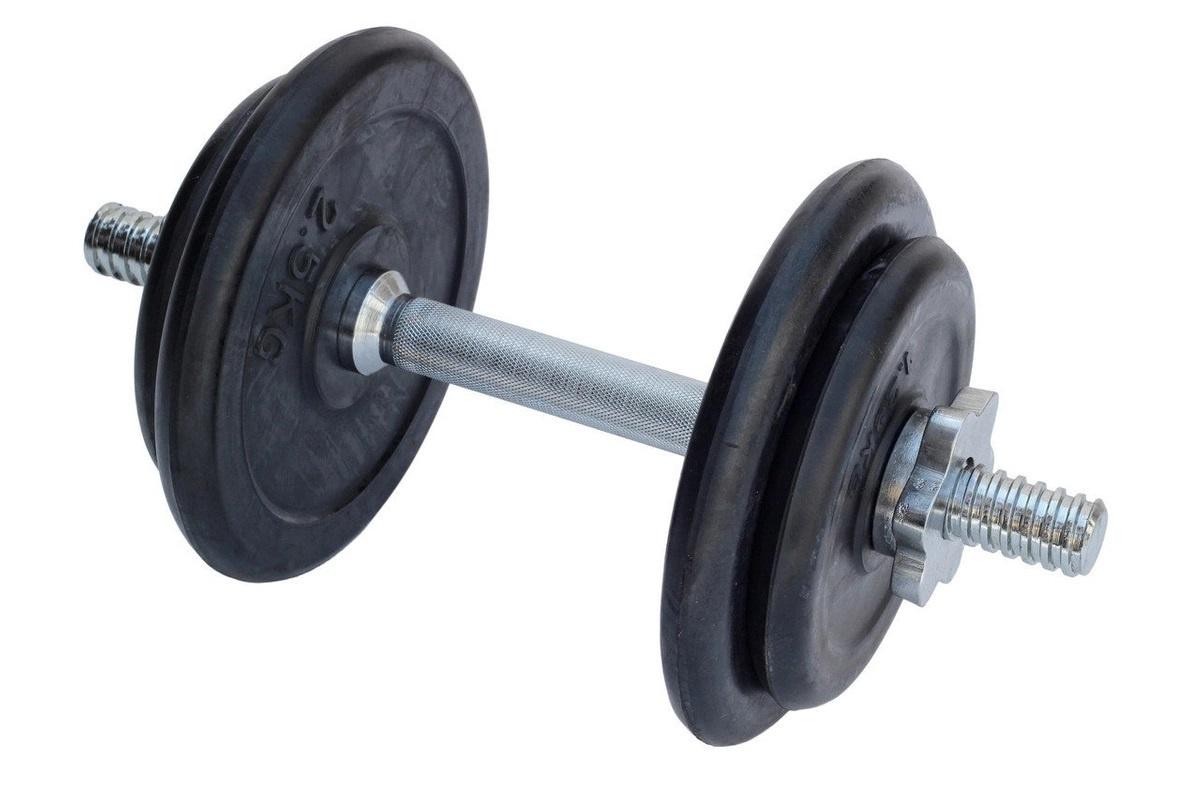 Гантель MB BARBELL Atlet разборная 9 кг с хром грифом