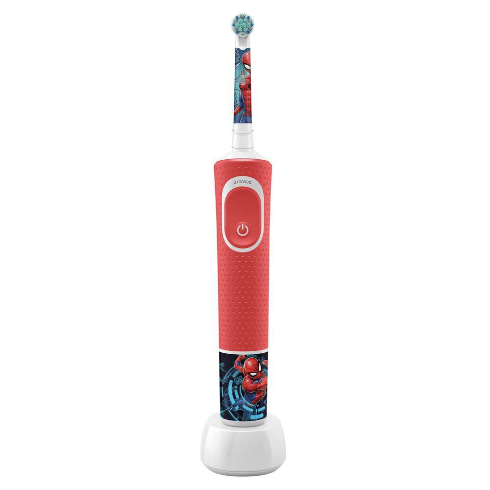 Oral-B Электрическая зубная щетка D100.413.2K Spiderman, красный