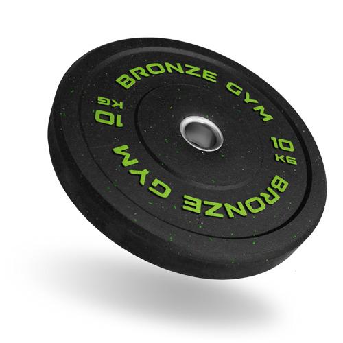 Bronze Gym | Диск бамперный для штанги 10 кг д 50 Bronze Gym BMP-10