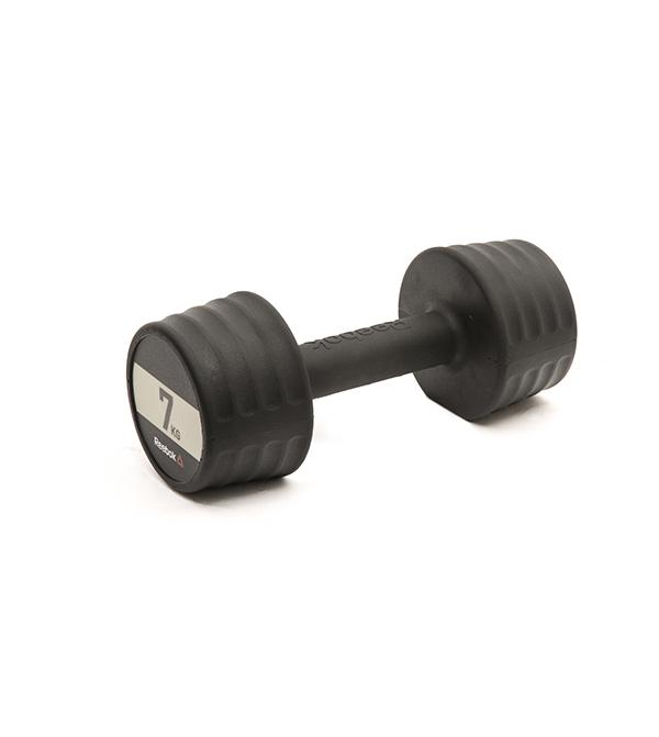 Гантели обрезиненные REEBOK Dumbbell, 2 шт. по 7 кг, пара