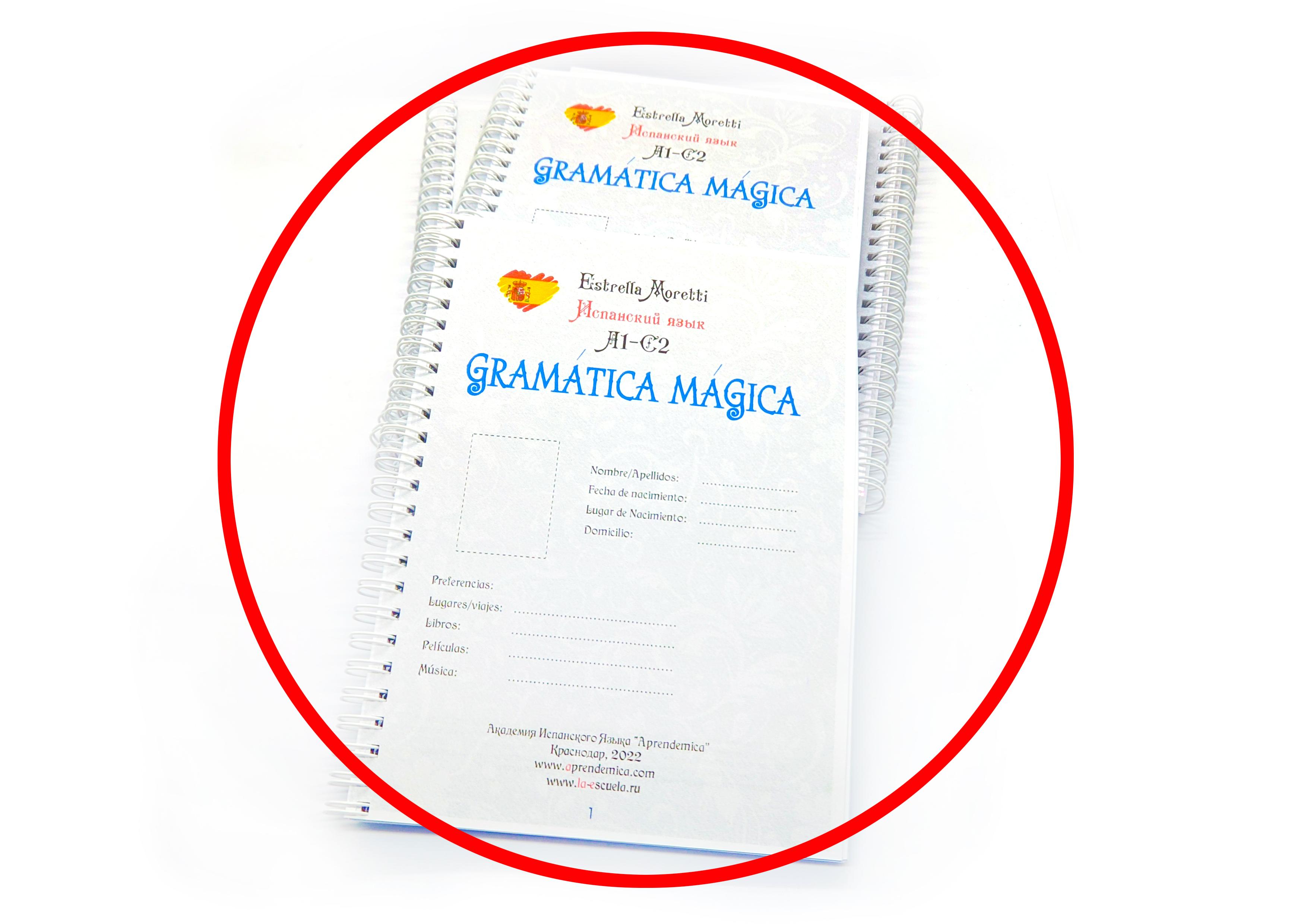 Испанский язык. Рабочая тетрадь по Испанскому языку . GRAMATICA MAGICA