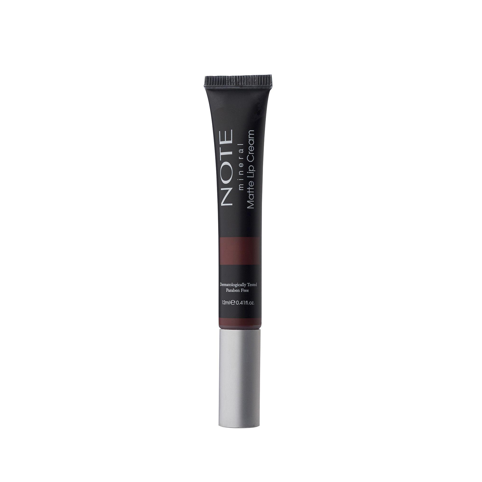 NOTE Крем для губ минеральный матовый NOTE MINERAL MATTE LIP CREAM (07 Brownight), 12 мл