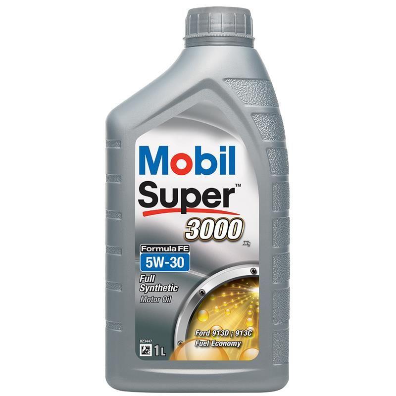 MOBIL  Super 3000 X1 Formula F 5W-30 Масло моторное, Синтетическое, 1 л