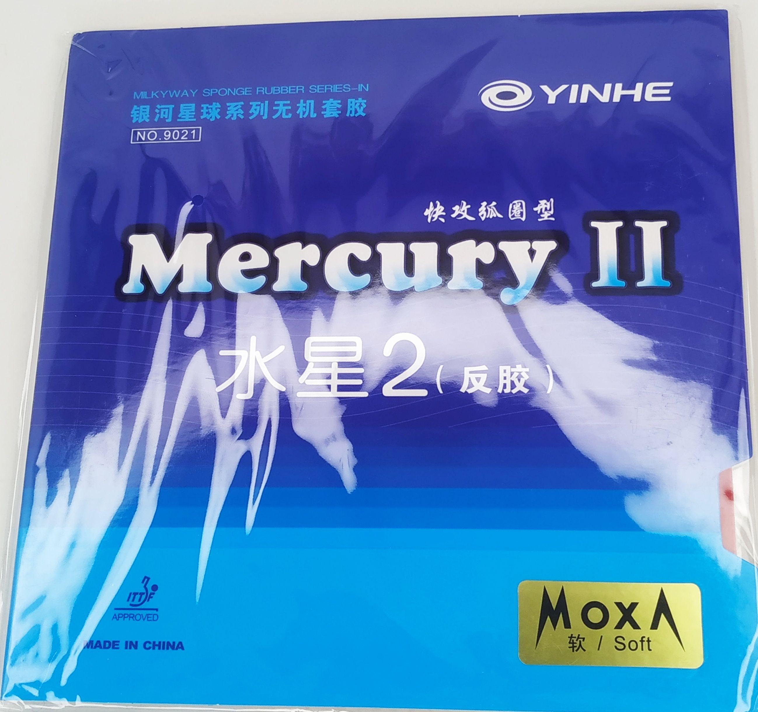 Накладка YINHE MERCURY 2(soft) черная для настольного тенниса.