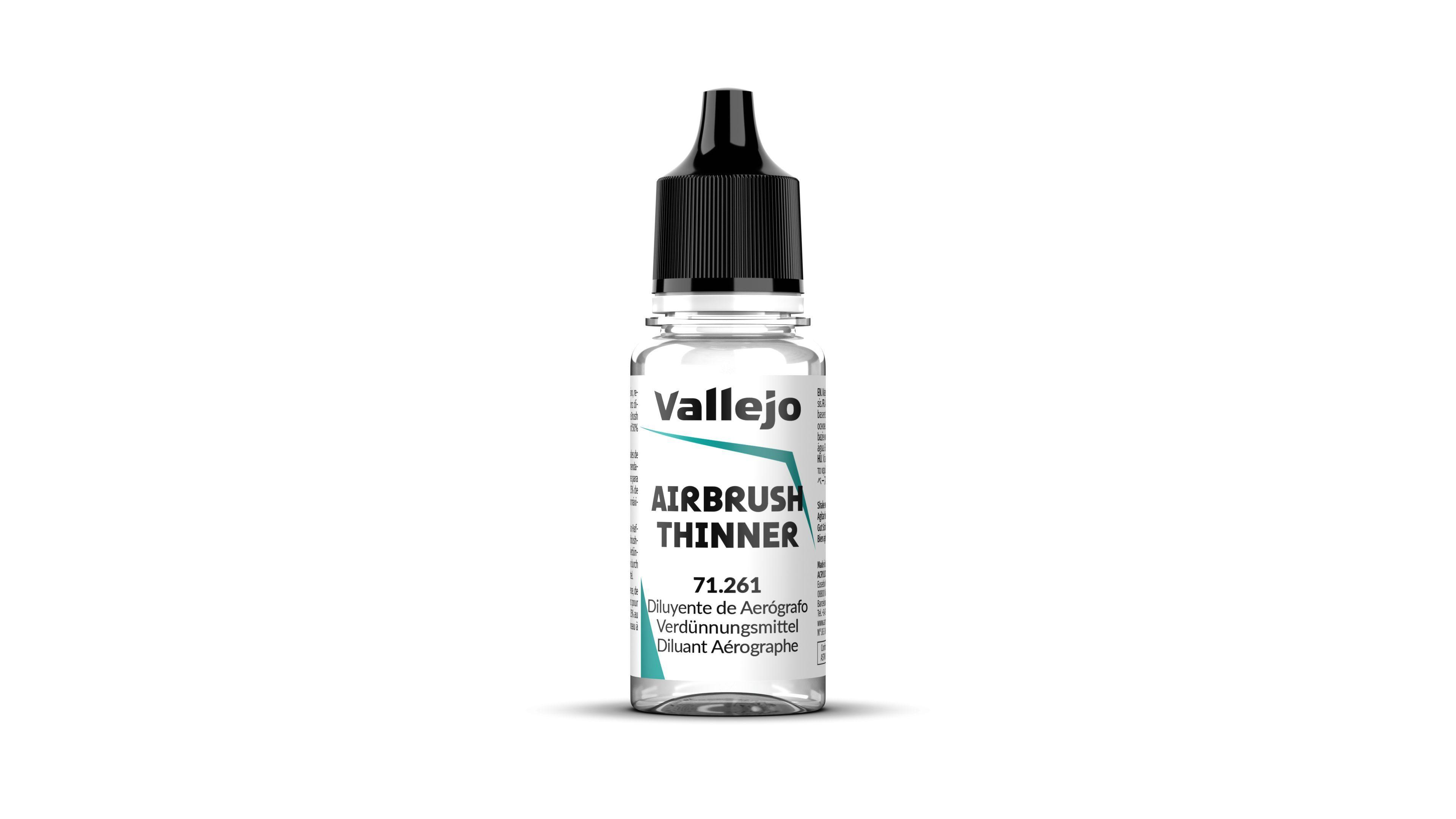 Разбавитель Vallejo / Airbrush Thinner 71.261 (17 мл)