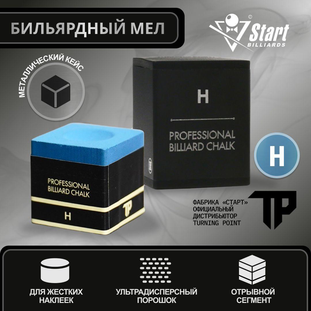 Мел для бильярда Turning Point Pro Синий H