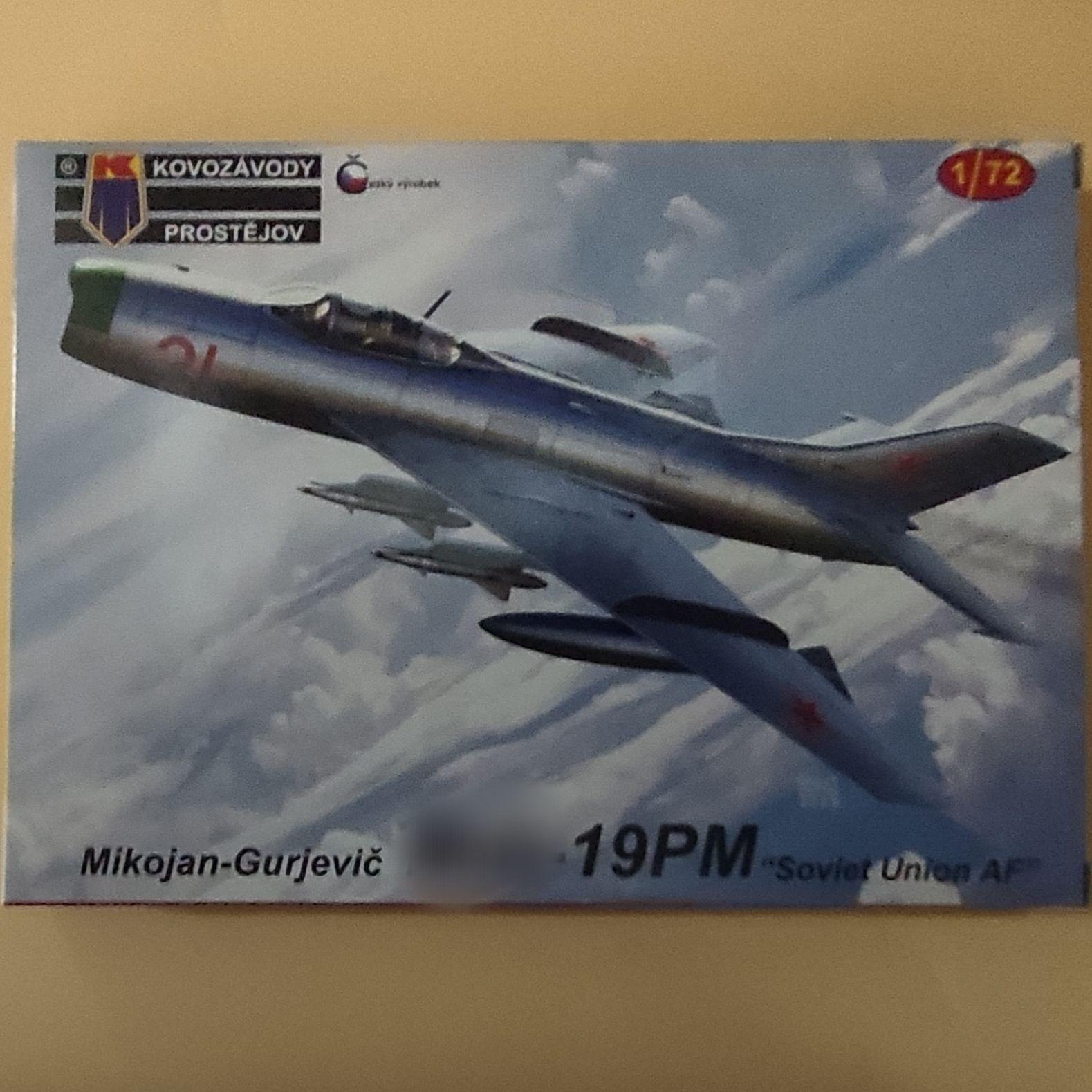 KP Models | Сборная модель самолета Микоян и Гуревич тип 19ПМ, KP Models, KPM0411, 1/72