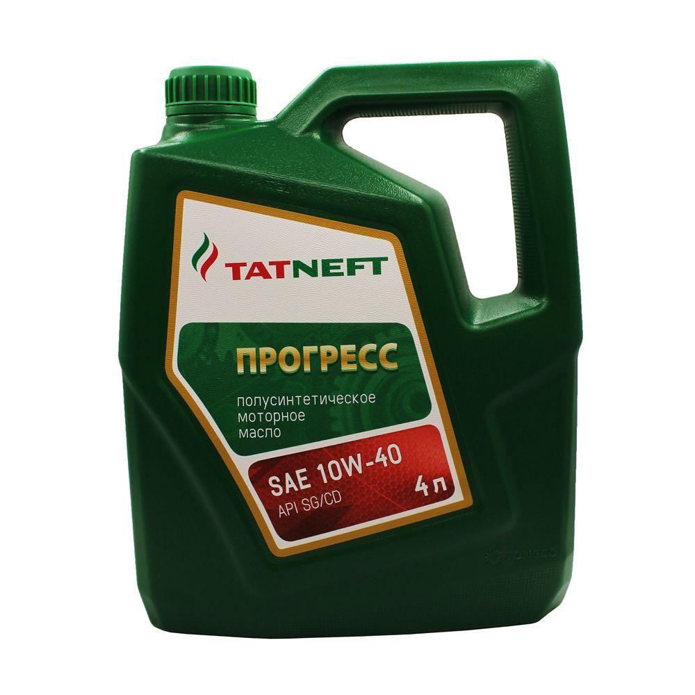 TATNEFT 10W-40 Масло моторное, Полусинтетическое, 4 л