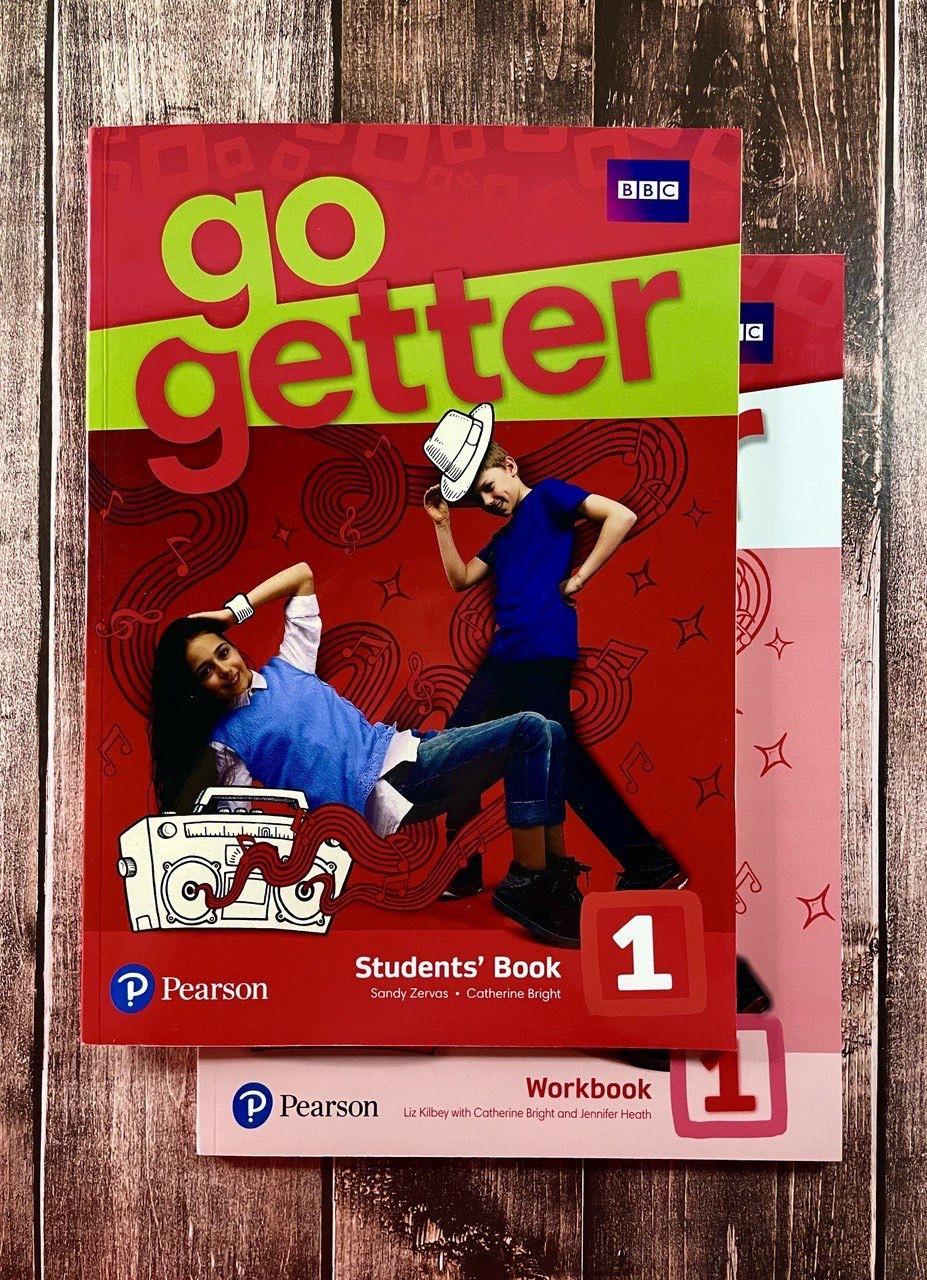 Go Getter 1. Level 1 (С ОНЛАЙН КОДОМ) полный комплект Students Book. Workbook+ Webcode