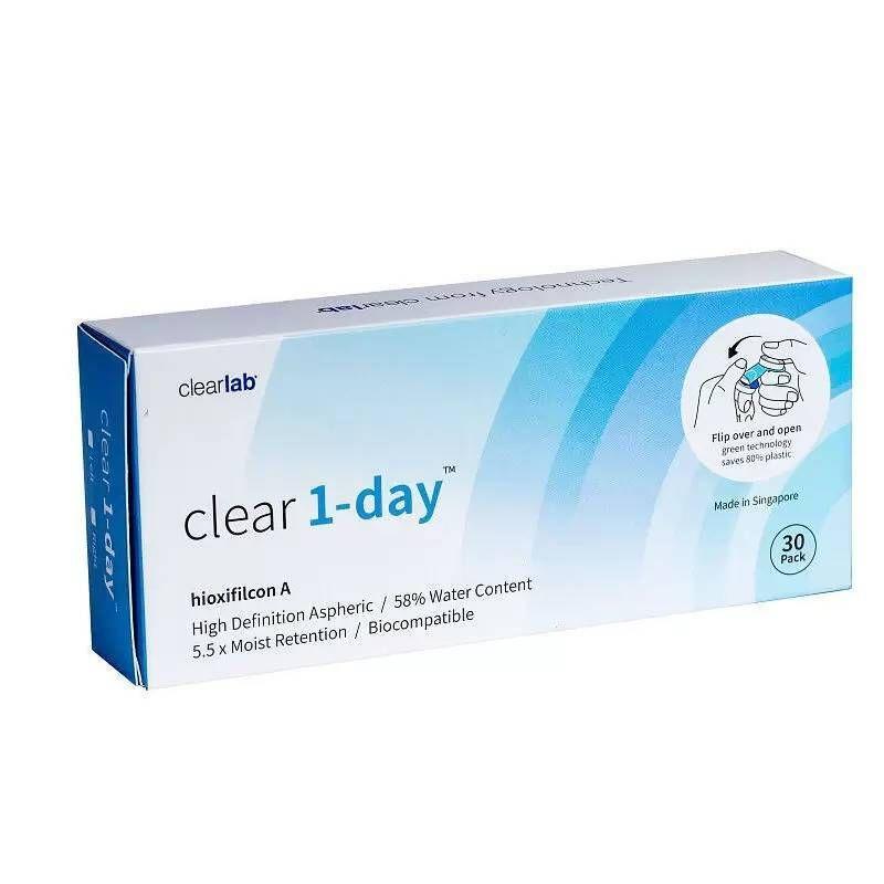 Контактные линзы Clearlab Clear 1-Day Однодневные, 1.50 / 14.2 / 8.7, 30 шт.