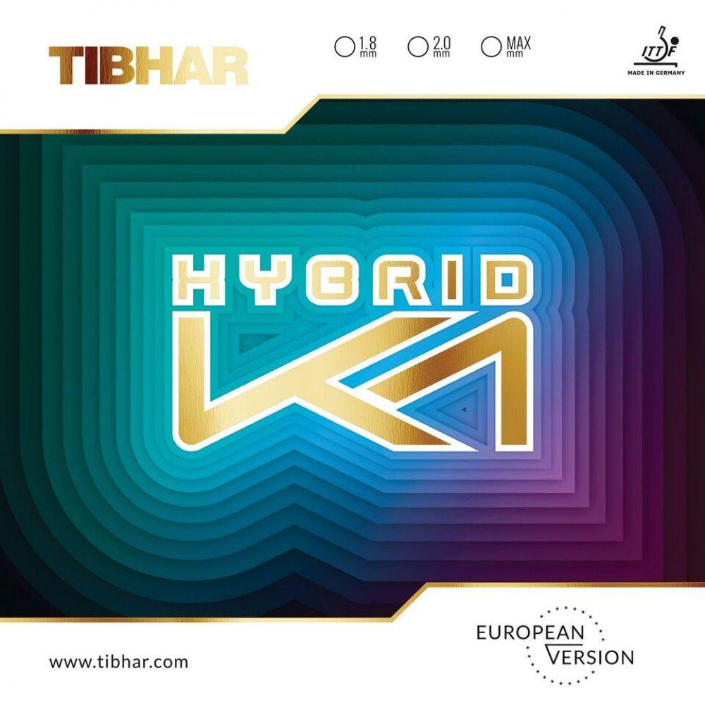 Накладка Tibhar HYBRID K1 Europian Version, цвет красный, толщина 2.0