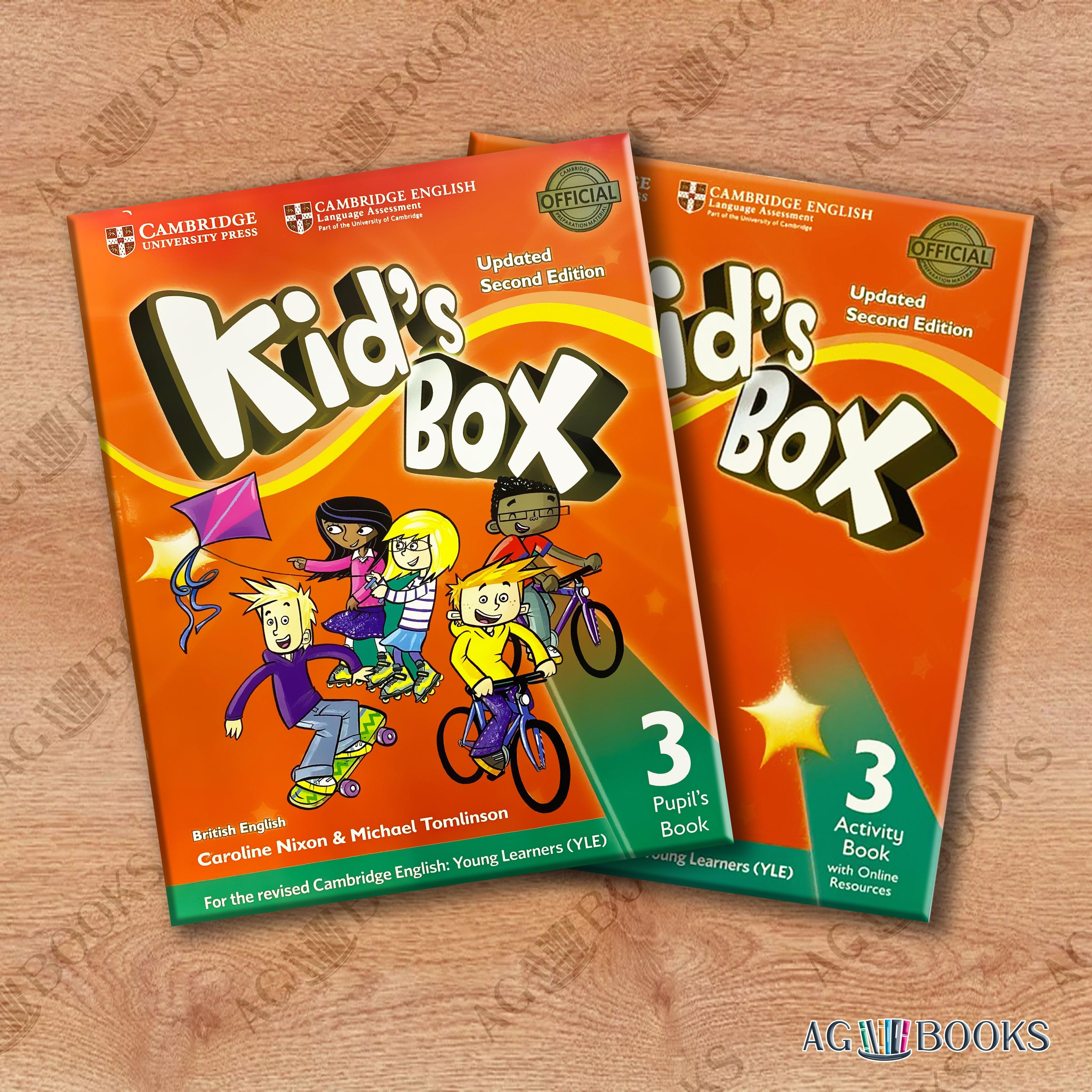 Kid's Box 3 комплект Pupil's book + Activity book + диск