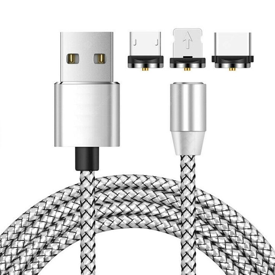 IMPITER Кабель для мобильных устройств Apple Lightning/USB Type-C, 1 м, серебристый