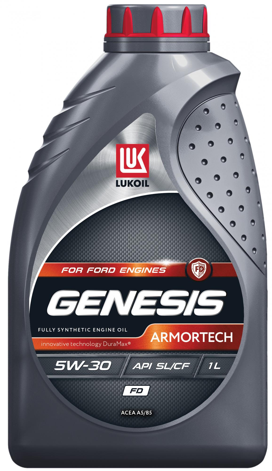 ЛУКОЙЛ (LUKOIL) GENESIS ARMORTECH FD 5W-30 Масло моторное, Синтетическое, 1 л