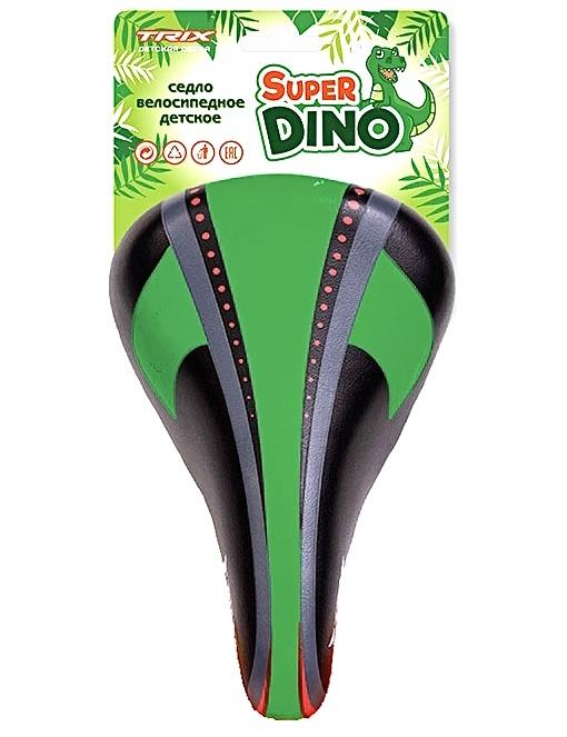 Седло велосипедное детское TRIX Super Dino 230x145