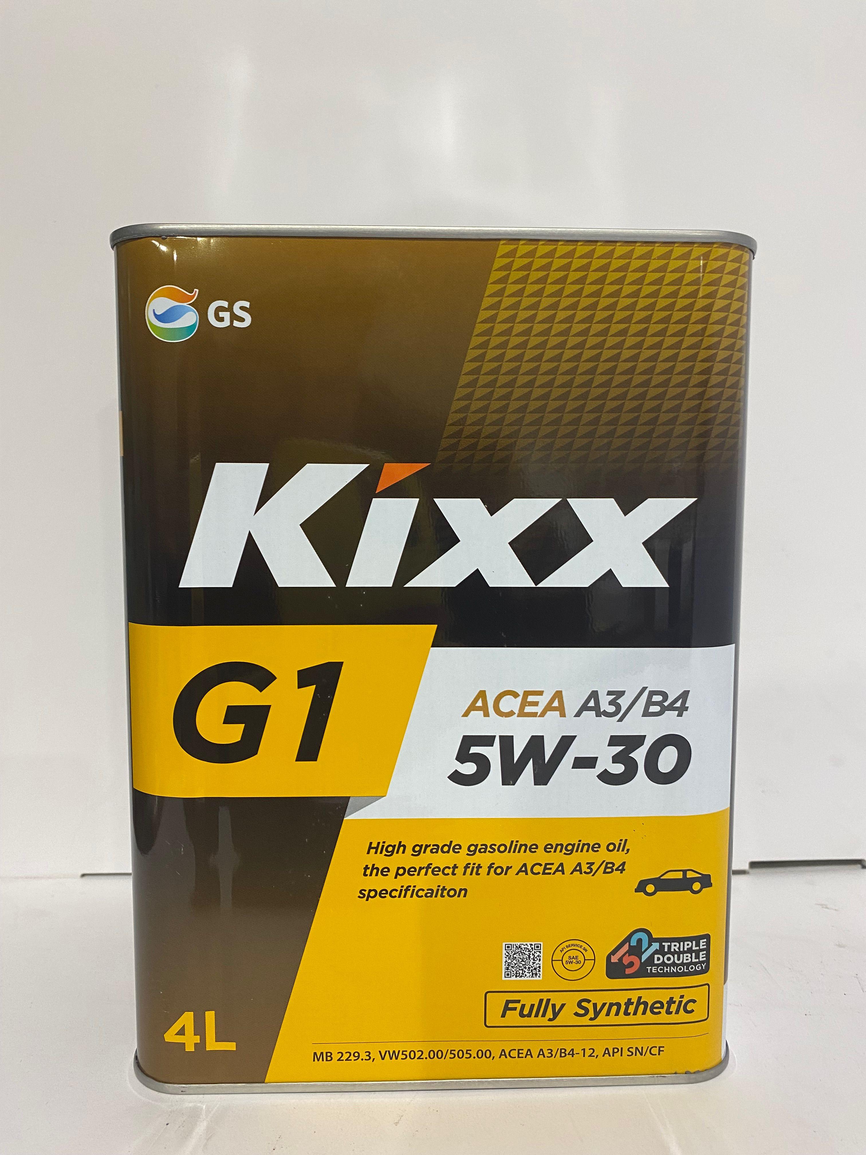 Kixx a3/b4 5W-30 Масло моторное, Синтетическое, 4 л