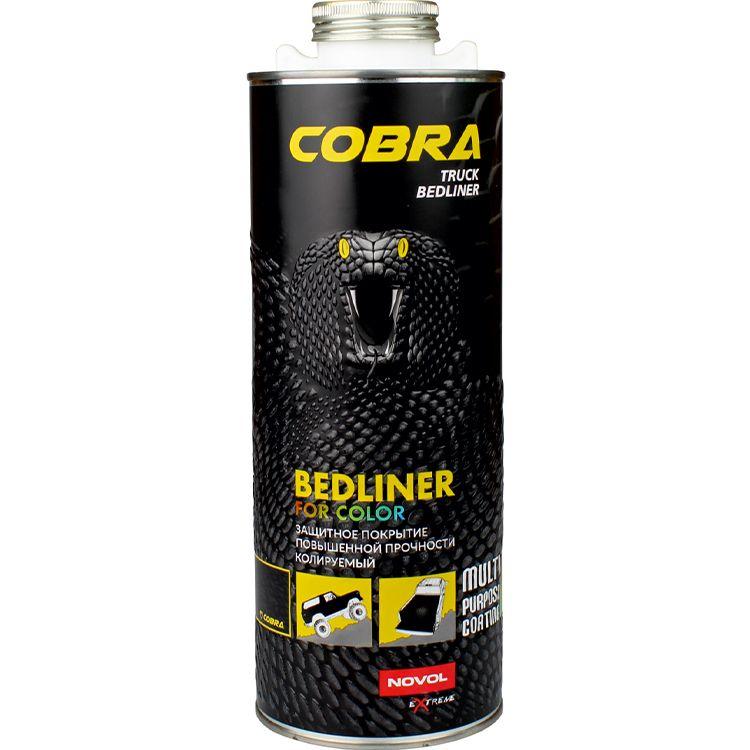 COBRA Truck Bedliner Защитное покрытие повышенной прочности, КОЛЕРУЕМЫЙ (0,6 л) + Отвердитель COBRA Truck Bedliner (0,2 л)