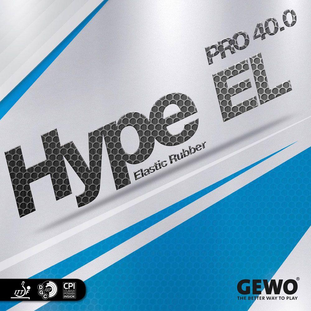 Накладка Gewo HYPE EL PRO 40.0, цвет черный, толщина 2.1