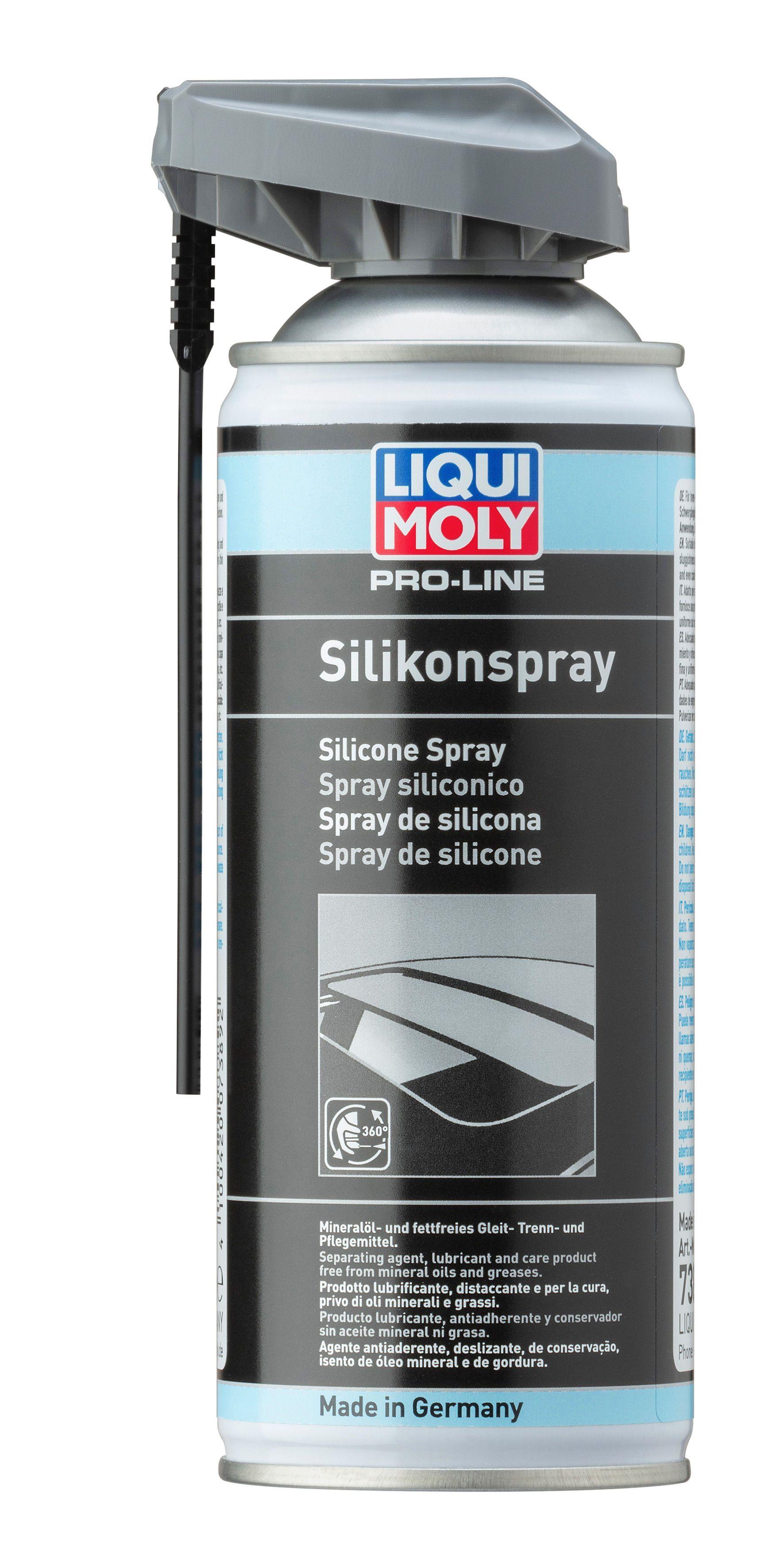 Бесцветная смазка-силикон Liqui Moly "Pro-Line Silikon-Spray" 400 мл