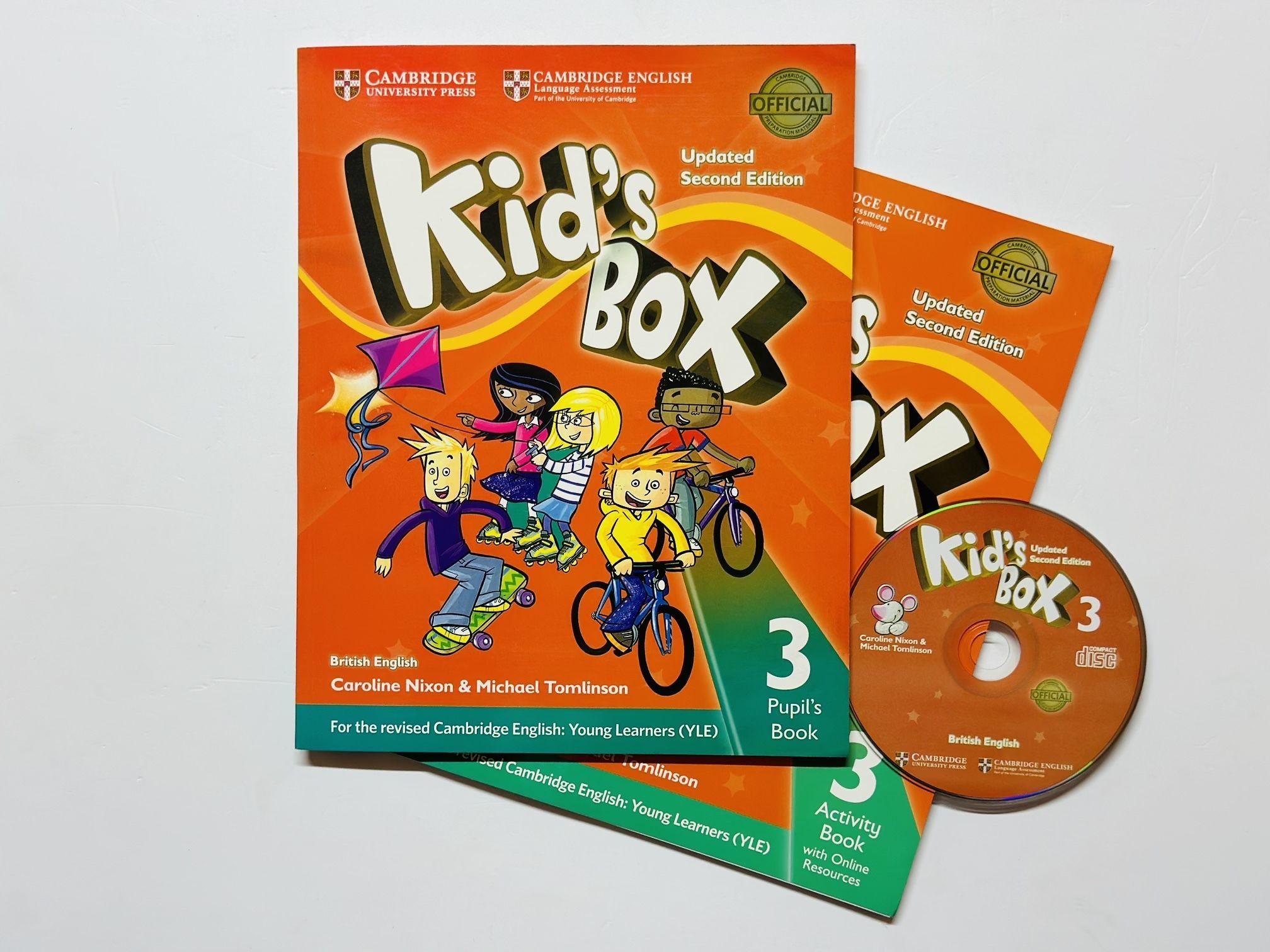 Комплект Kid's Box 3, Updated Second Edition, Pupil's book + Activity book + CD диск | Nixon Caroline