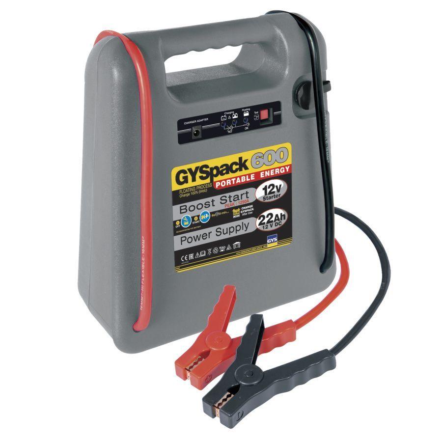 Пусковое устройство GYS GYSPACK 600 (12V, 22Ah, 600А/1750A, 6,5кг)