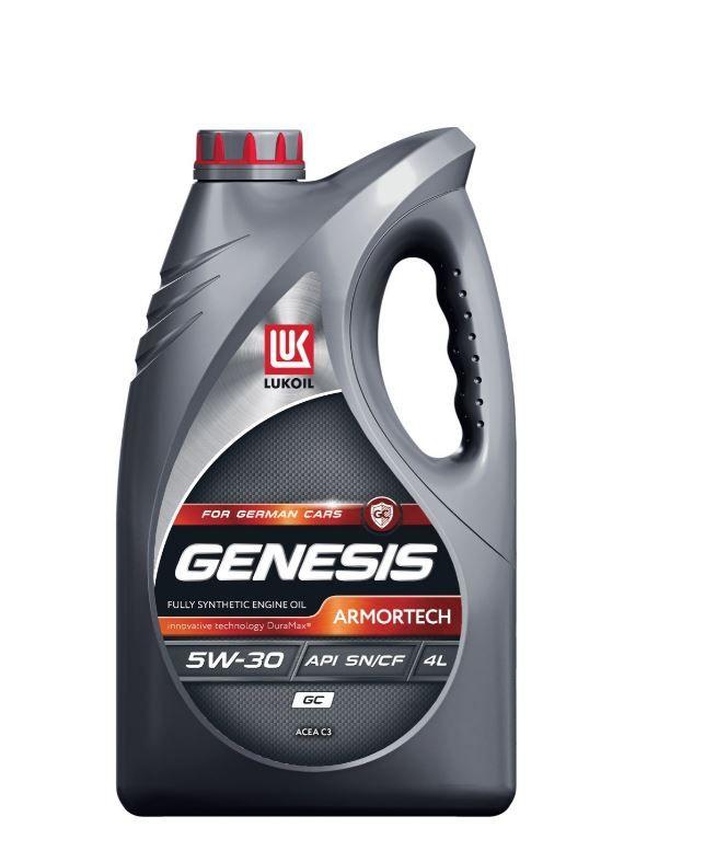 ЛУКОЙЛ (LUKOIL) GENESIS ARMORTECH GC 5W-30 Масло моторное, Синтетическое, 4 л