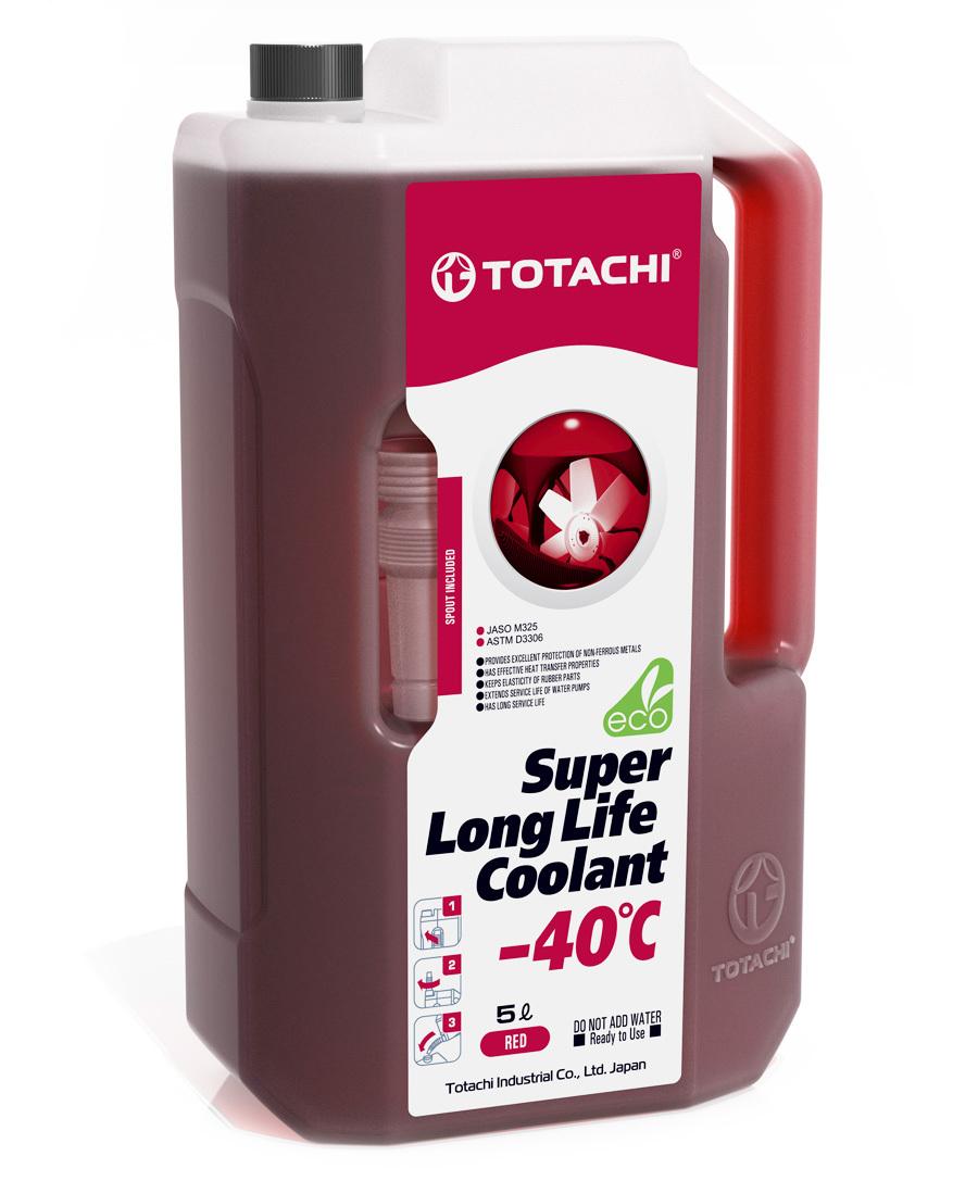 Жидкость охлаждающая TOTACHI SUPER LONG LIFE COOLANT Red -40C 5л