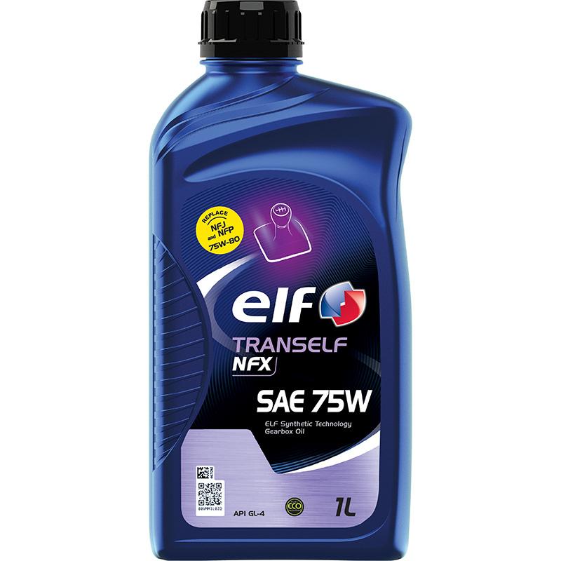 Трансмиссионное масло ELF Tranself NFX SAE 75W 1л.