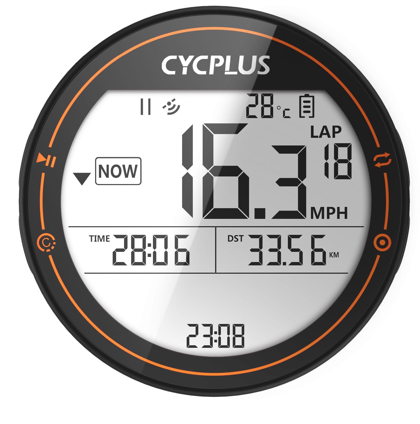 CYCPLUS | Беспроводной GPS Велокомпьютер Cycplus M2, 19 функций