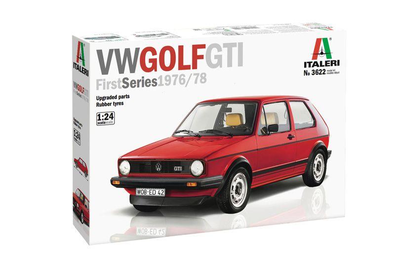 Сборная модель автомобиля VW Golf GTI First Series 1976/78 (1:24), артикул 3622