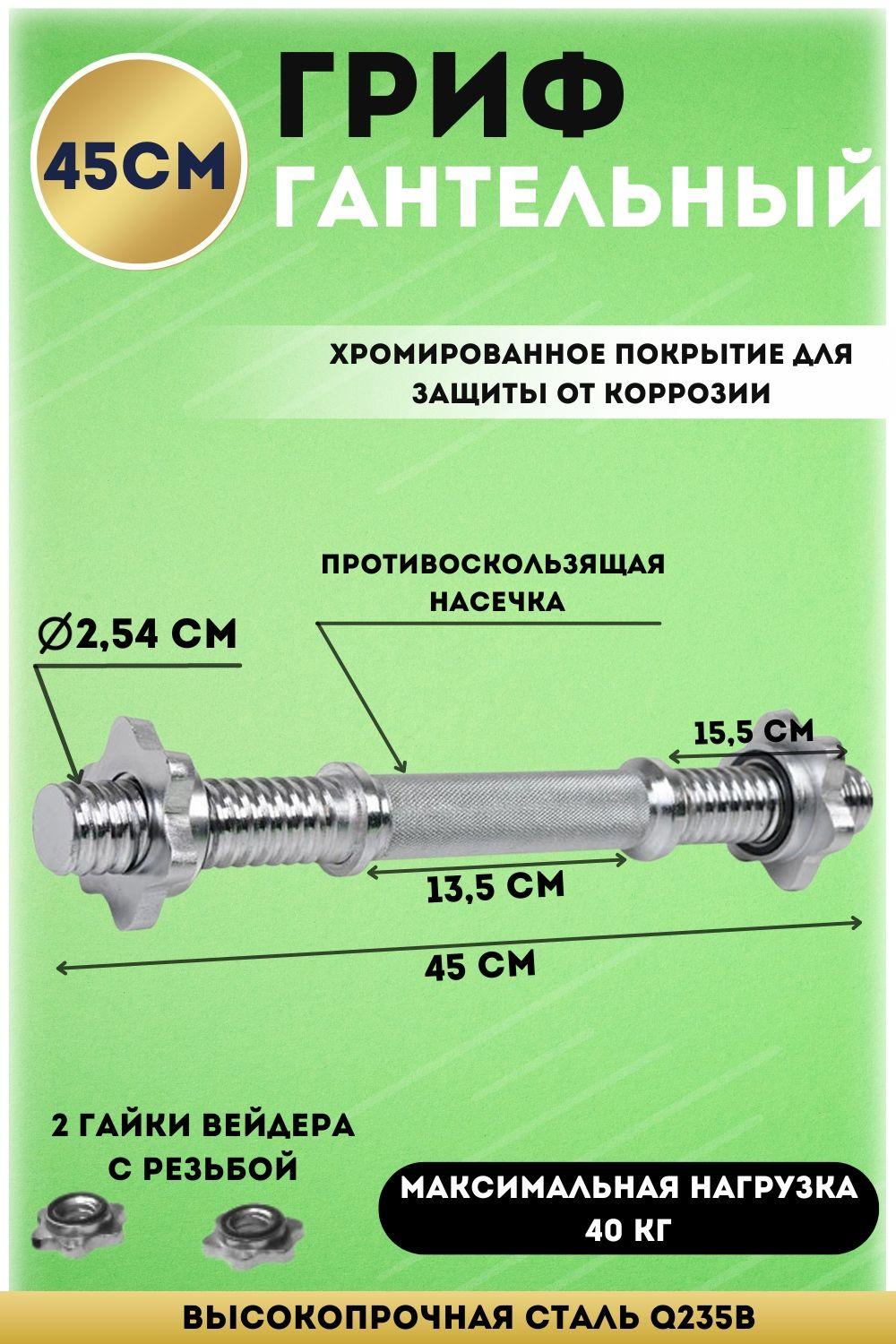 SportElite Гриф гантельный