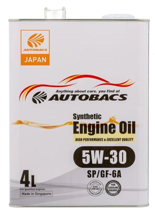 Autobacs ENGINE OIL FULLY SYNTHETIC 5W-30 Масло моторное, Синтетическое, 4 л