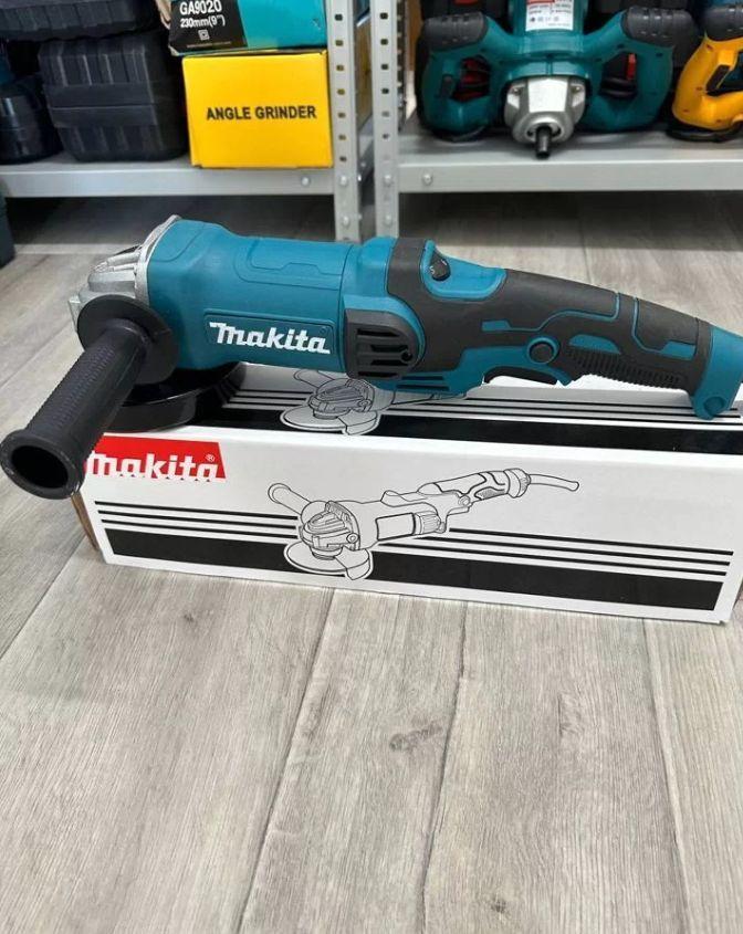 Шлифовальная машина/УШМ/Болгарка Makita УШМ 125/1600W (1600 Вт, 125 мм), с регулировкой оборотов, сетевая