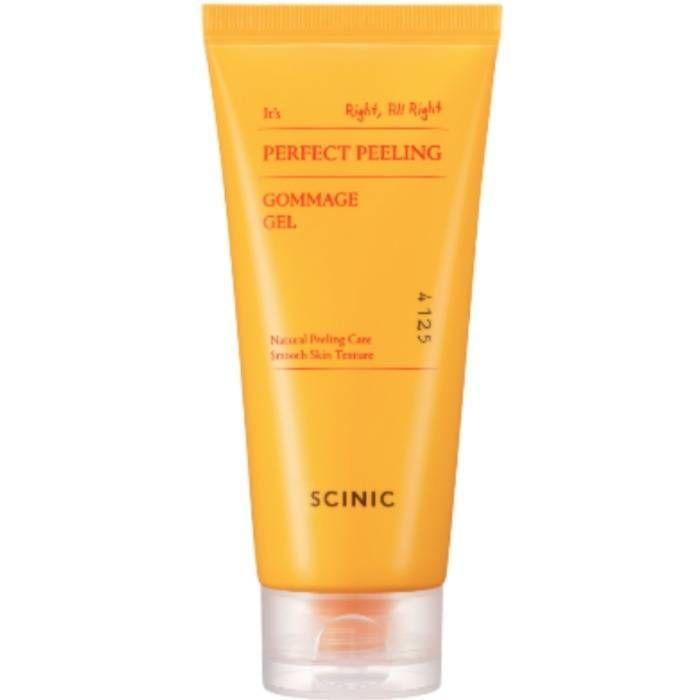 Scinic Фруктовая пилинг-скатка для глубокой очистки лица Perfect Peeling Gommage Gel