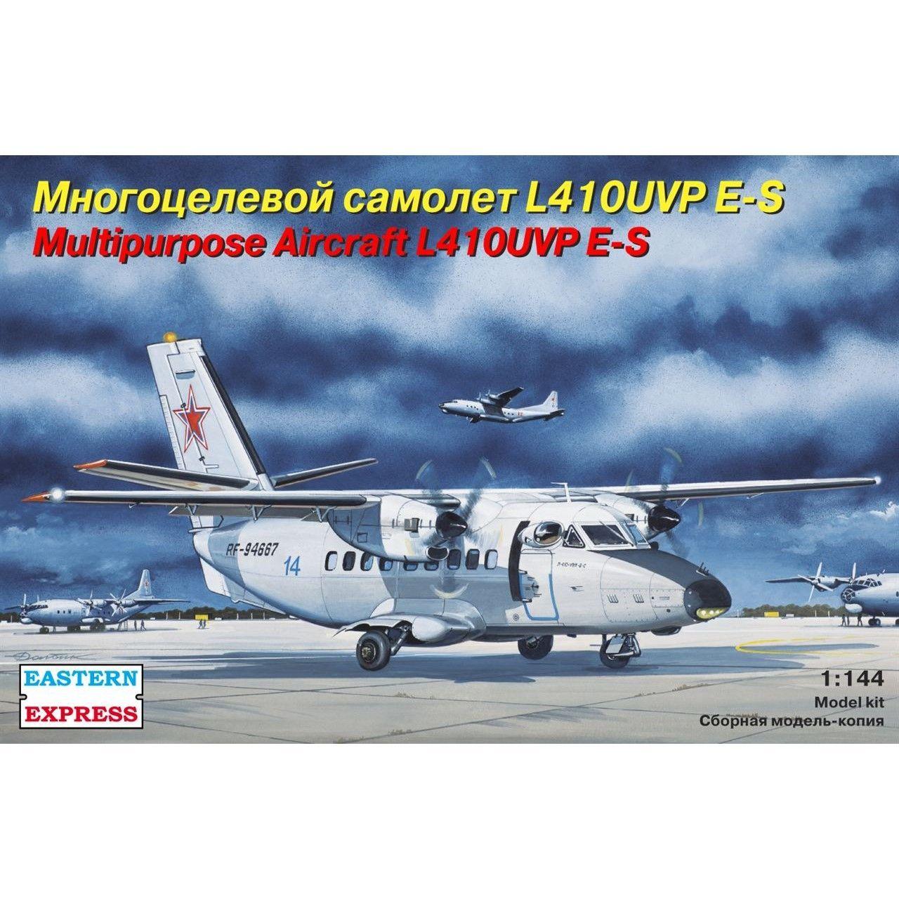 Сборная модель самолет L-410UVP ES ВВС, Восточный Экспресс, 1/144