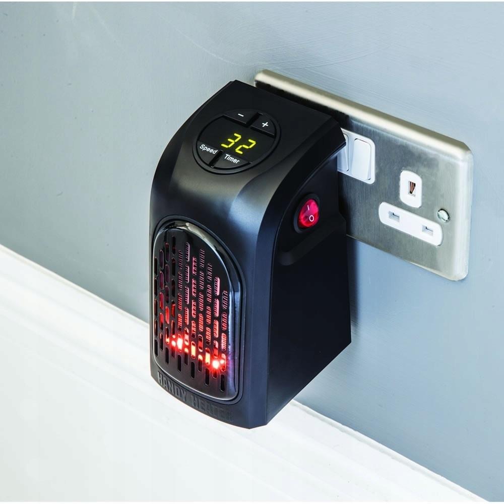 Обогреватель для дома экономный Handy Heater 400вт, обогрев 23 кв. м / тепловентилятор настенный