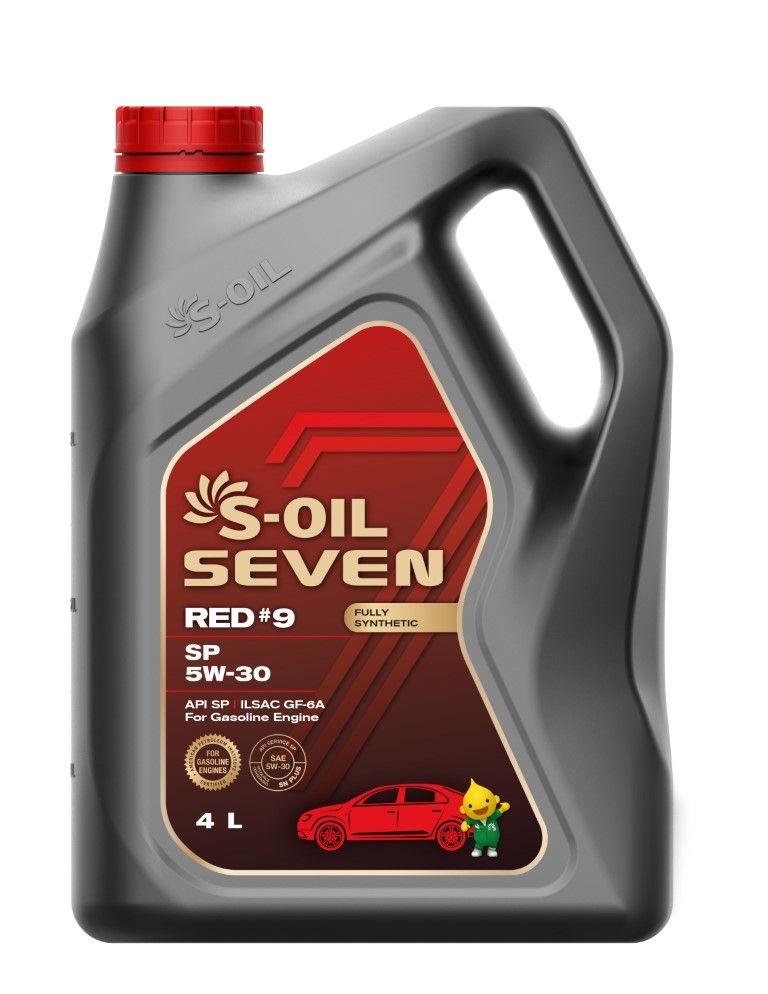 S-OIL SEVEN RED #9 SP 5W-30 Масло моторное, Синтетическое, 4 л