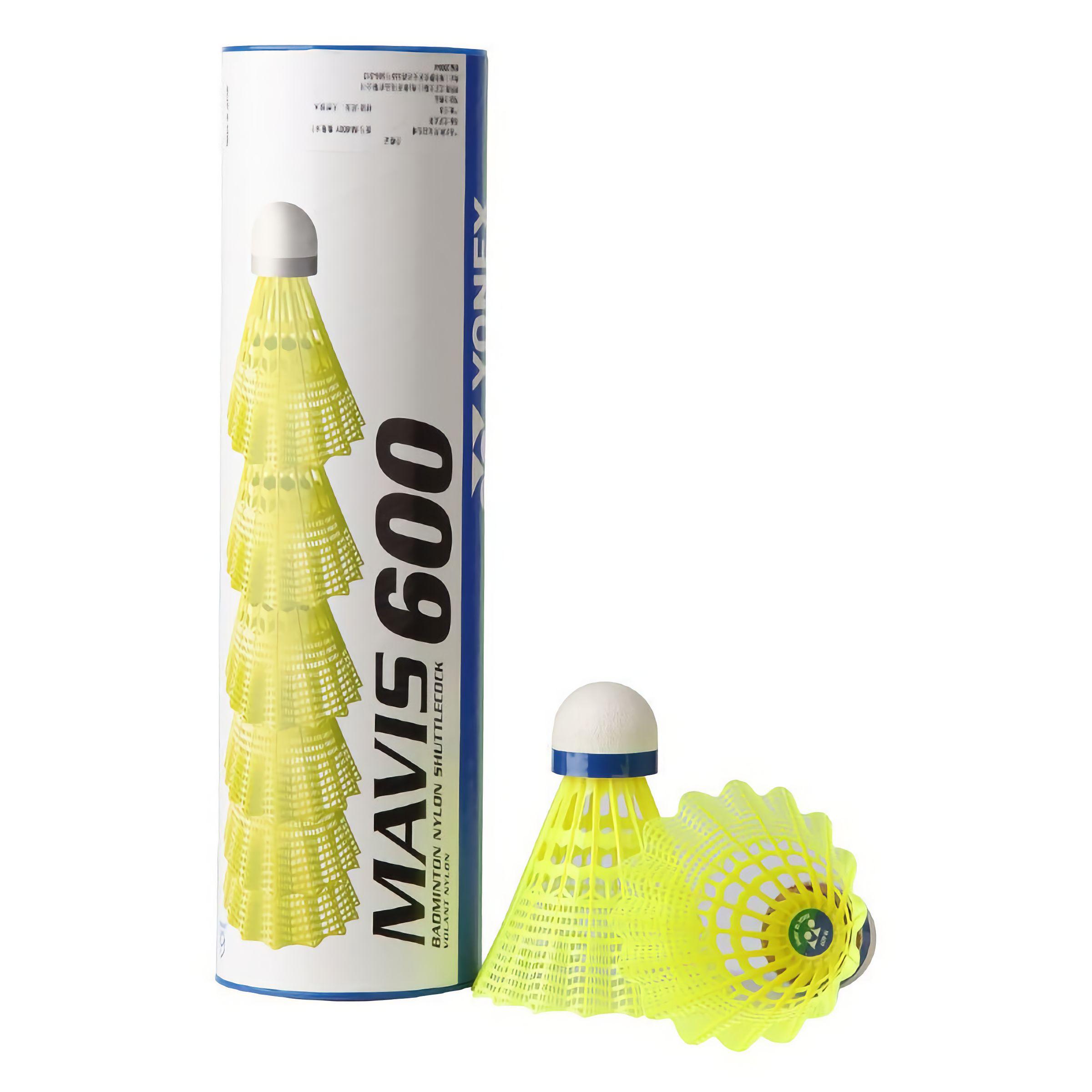 Пластиковые воланы для бадминтона Yonex Mavis 600 middle