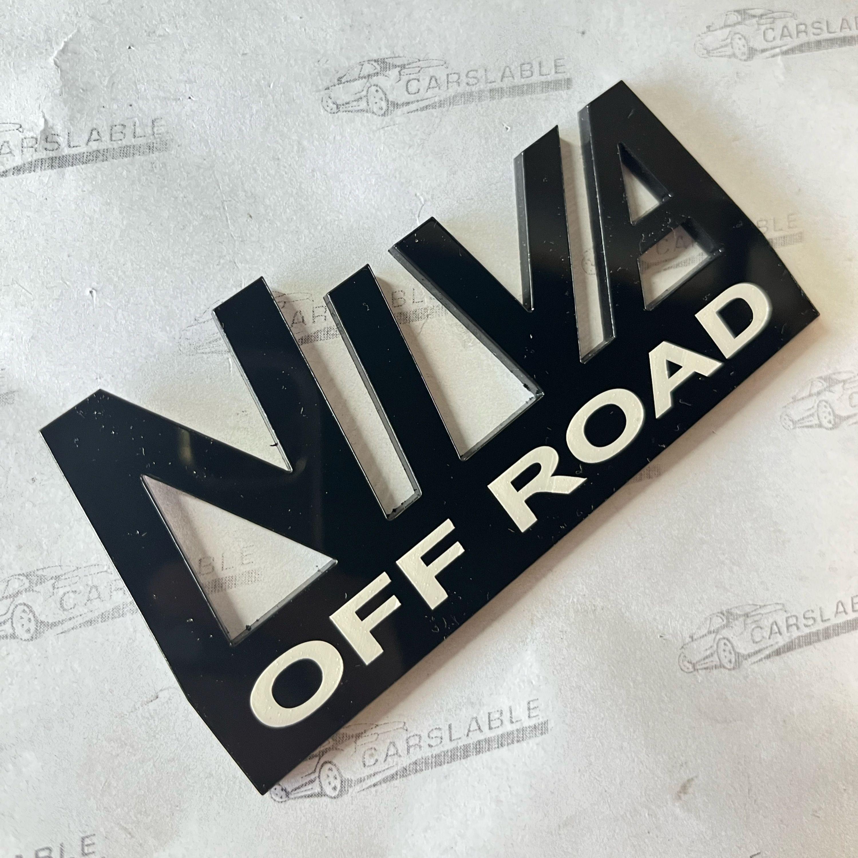 Шильдик ( логотип, эмблема ) Niva off road