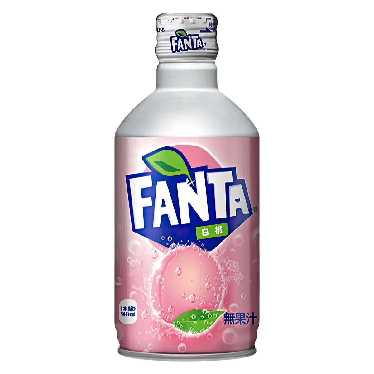 Газированный напиток Fanta White Peach / Фанта Белый персик 300мл (Япония)