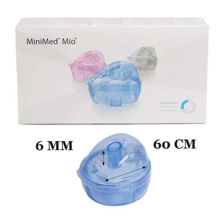 Инфузионный набор Medtronic MiniMed Mio ММT-943 6 мм/60 см Медтроник МиниМед Мио