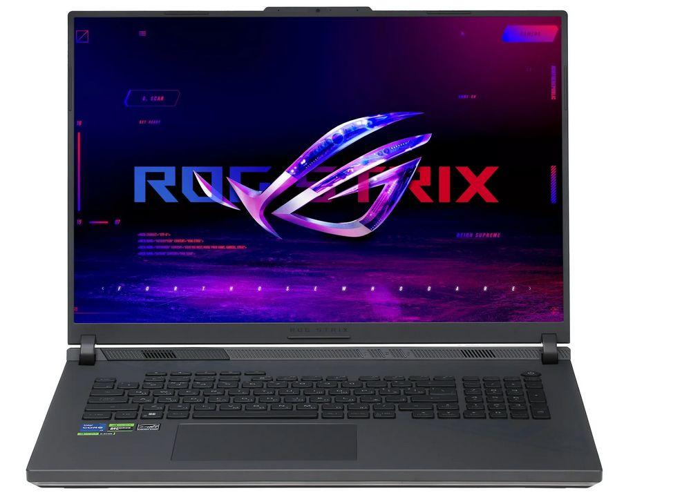 ASUS ROG Strix G18 G814JV-N5050 (90NR0CM1-M00520) Игровой ноутбук 18", Intel Core i7-13650HX, RAM 16 ГБ, SSD 512 ГБ, NVIDIA GeForce RTX 4060 для ноутбуков (8 Гб), Без системы, (90NR0CM1-M00520), серый, Русская раскладка