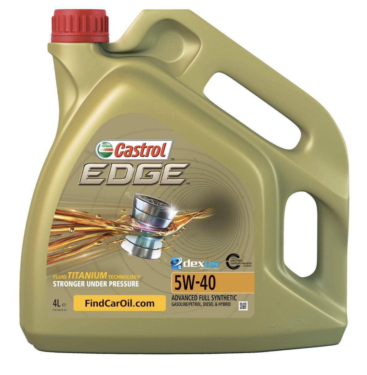 Castro edge 5W-40 Масло моторное, Синтетическое, 4 л