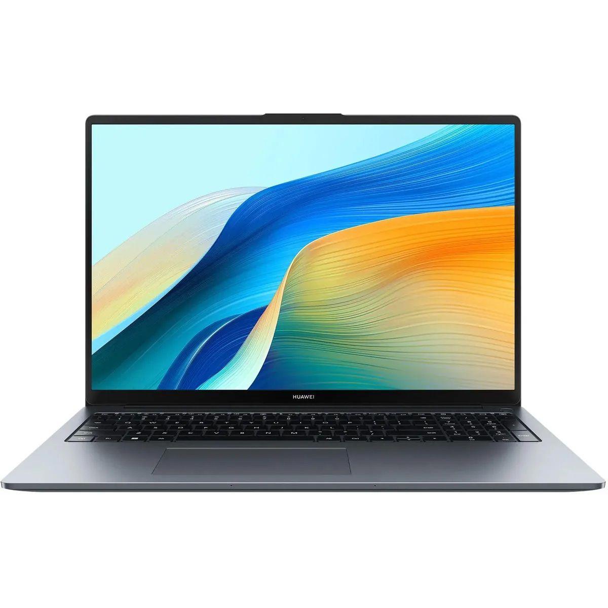 HUAWEI MateBook D 16 MCLF-X Ноутбук 16", Intel Core i5-12450H, RAM 16 ГБ, SSD 512 ГБ, Intel UHD Graphics, Windows Home, (53013WXF), серый, Русская раскладка