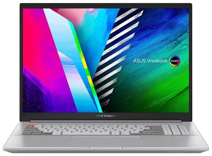 ASUS Vivobook Pro 16X OLED N7600PC-L2012W (90NB0UI3-M02960) Игровой ноутбук 16", Intel Core i5-11300H, RAM 16 ГБ, SSD 512 ГБ, NVIDIA GeForce RTX 3050 для ноутбуков (4 Гб), Windows Home, (90NB0UI3-M02960), серебристый, Русская раскладка