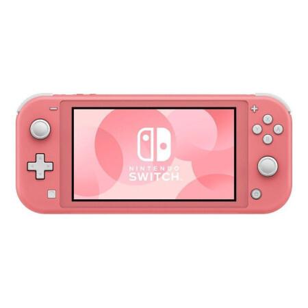 Игровая приставка Nintendo Switch Lite 32 ГБ, коралловый